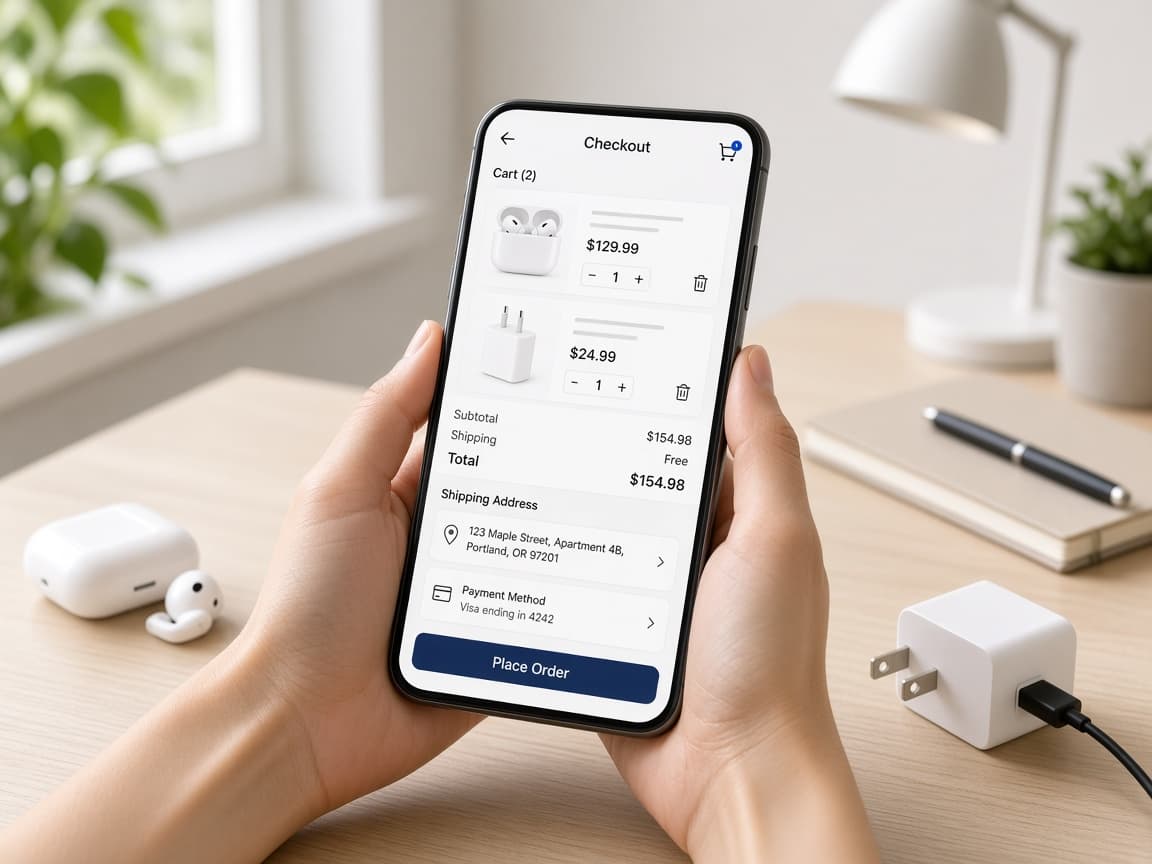 Shopping for electronics online